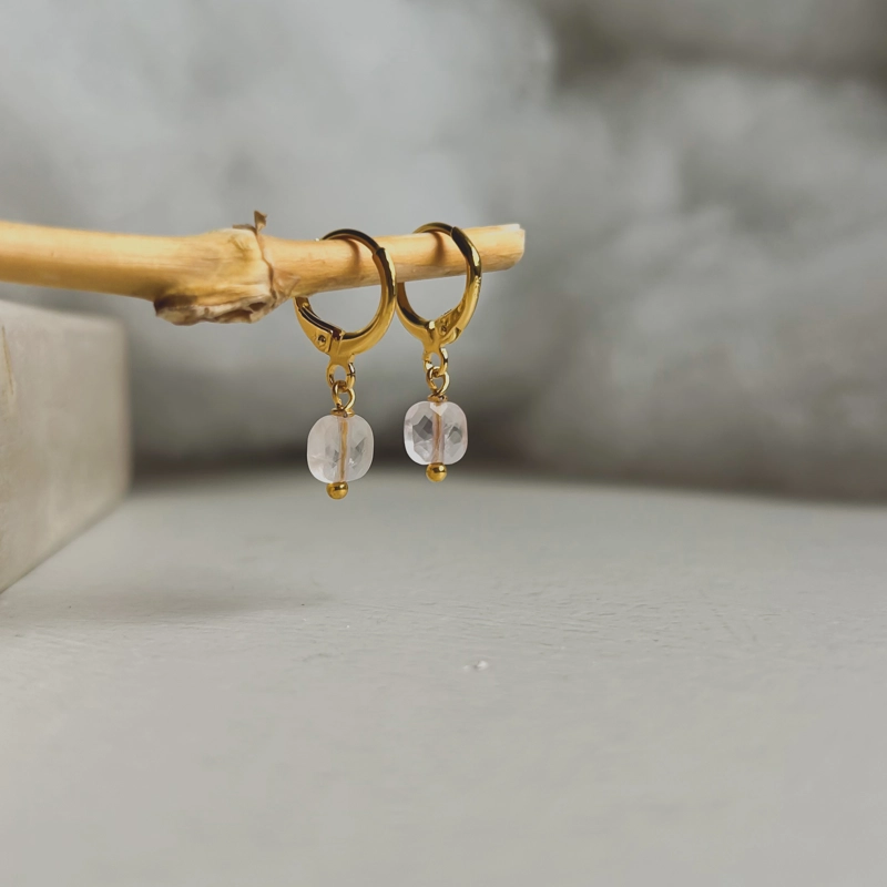 microhoop Quarzo Rosa